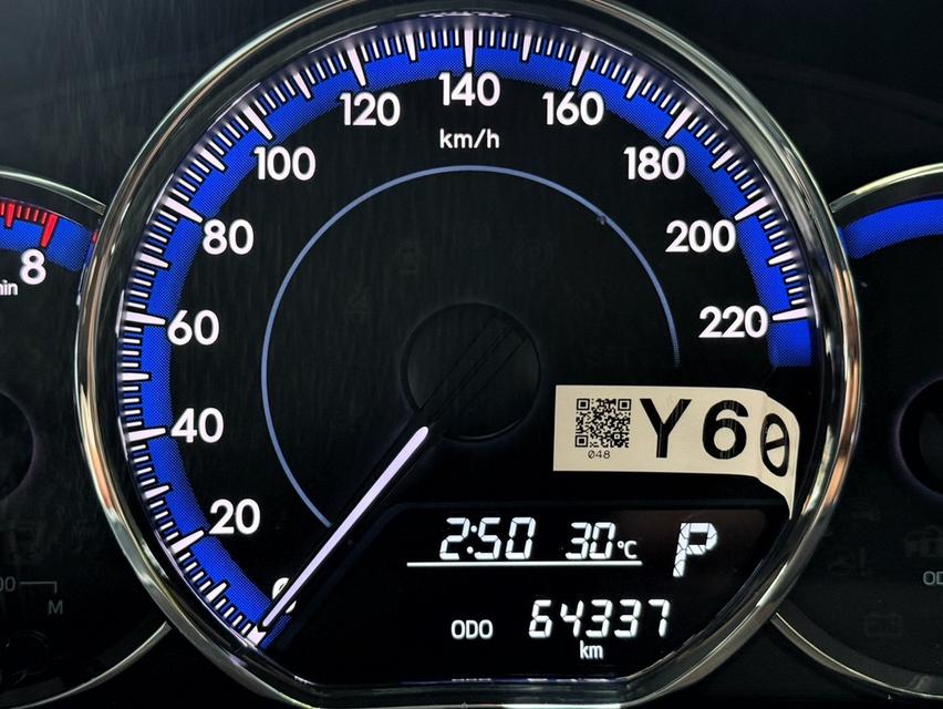 2020 TOYOTA YARIS 1.2 G PLUS รถสภาพสมบูรณ์ วิ่งน้อยเพียง 64,000 กม ประวัติศูนย์ครบ รถไม่เคยมีอุบัติเหตุครับ 9