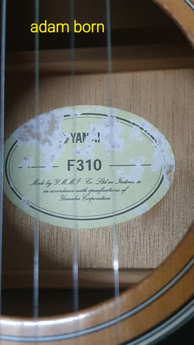 **ขายครับ! Yamaha F310 มีกระเป๋าหนัง yamaha ให้ครับ ** 6