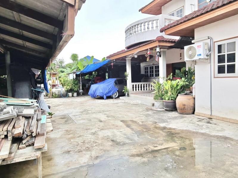 LM25-0070 ขายบ้านเดี่ยว สร้างเอง ซ.บางเชือกหนัง 13 กรุงเทพ ใกล้ The Mall บางแค พื้นที่ 2 งาน 6นอน 2น้ำ 2