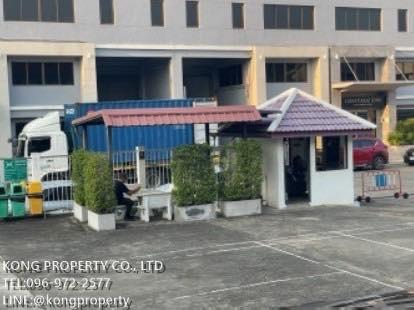 ให้เช่าโกดัง พร้อมออฟฟิศ  สุขุมวิท พระโขนง กรุงเทพ ใกล้รถไฟฟ้า 16