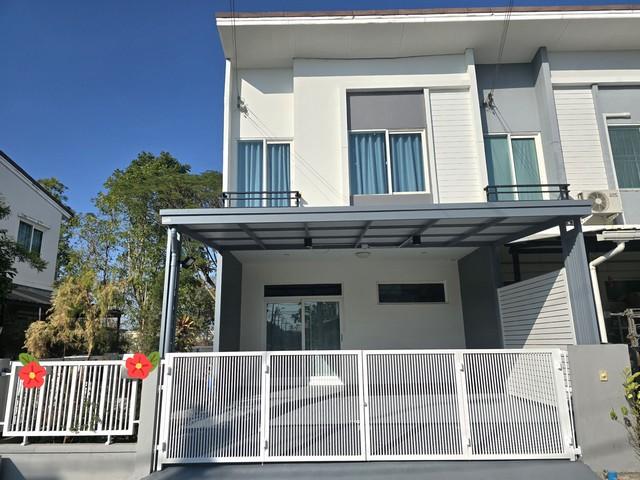 ทาวน์เฮ้าส์2ชั้นแปลงมุม25ตรว. ขายค่ะ หลังบ้านวิวสวนสาธารณะ ดอนเมือง สรงประภา 1