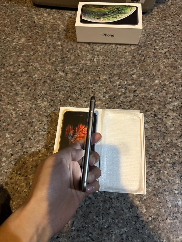 ขายไอโฟน6SสีSpace Gray128กิ๊กสูนTrueมีกล่องอีมี่ตรงตัวTopสุดแบต95ใช้งานดีทุกๆฟังชั่นถูกๆ