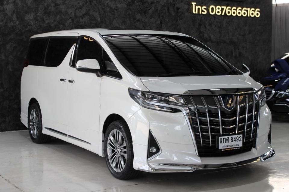 รหัสรถ JRS8492 TOYOTA ALPHARD 2.5  HYBRID E-FOUR ปี 2021 2