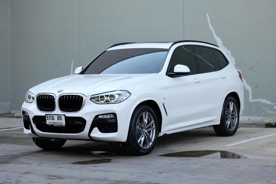 BMW X3 xDrive20d M-Sport G01 2020 สีขาว ราคาพิเศษ รีบนัดช้าอด เข้าศูนย์ตลอด Warranty ถึง 2962028 หรือ 200,000 km.