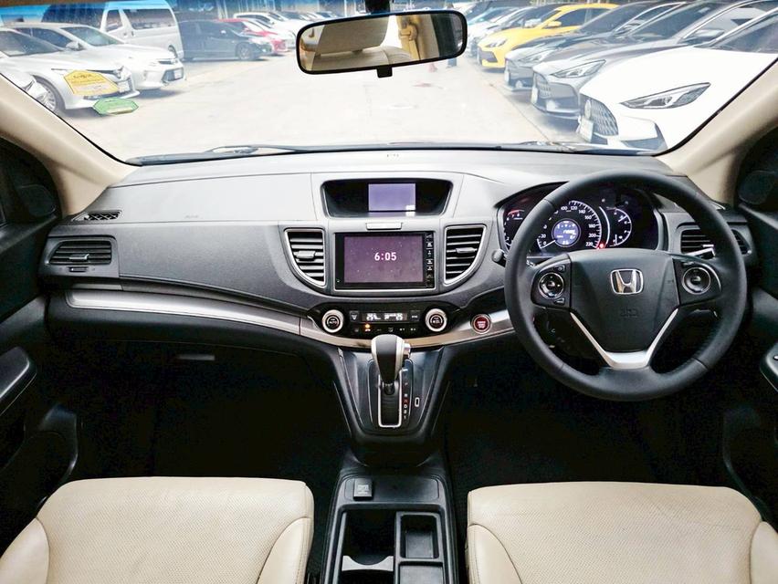รหัสรถ SEZ577 Honda Cr-v 2.0 E 4WD (MNC) เกียร์ ออโต้ เบนซิน สี ดำ ปี 2015 9