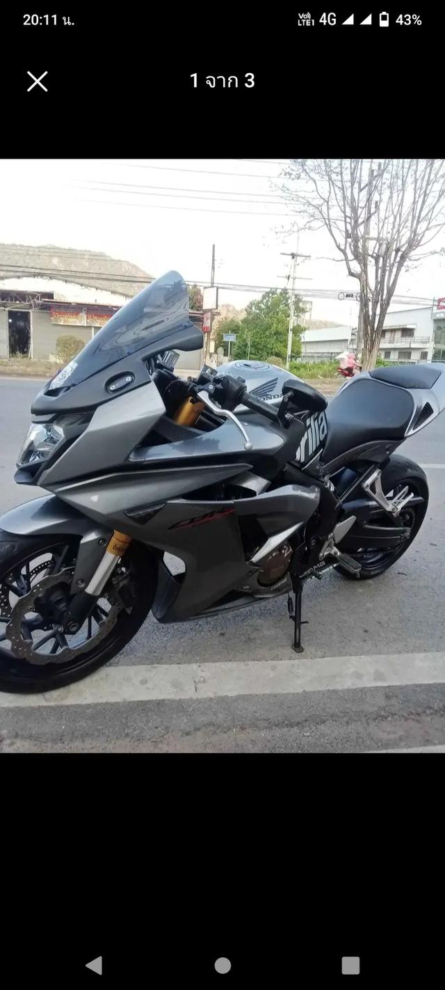 Honda CBR 650 สีเทาา 1