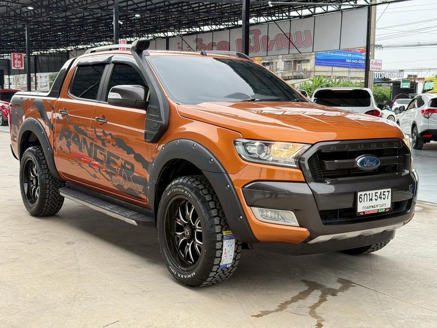 FORD RANGER 2.2 WildTrak Hi-Rider DoubleCab ปี2017รถบ้านแท้ ออพชั่นเต็มคัน