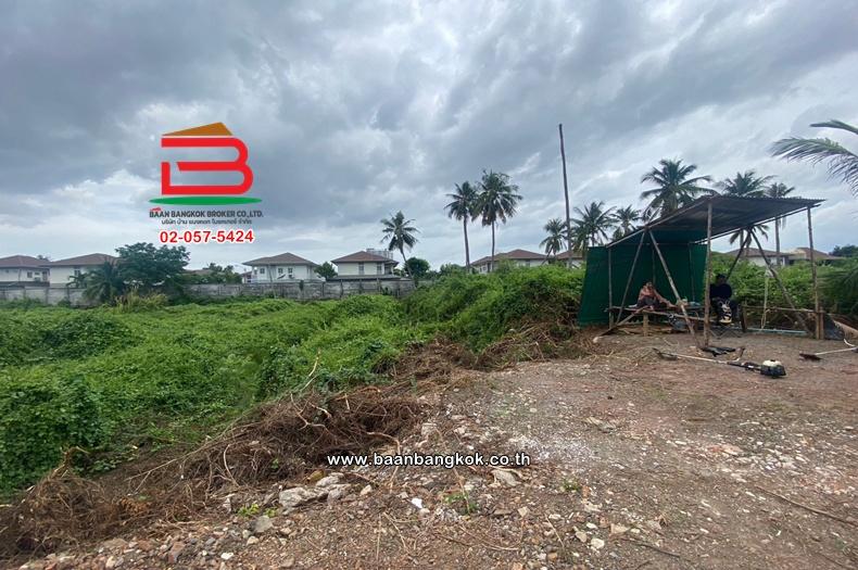 ที่ดินเปล่า เนื้อที่ 3 ไร่ ซอยนาวีเจริญทรัพย์ (ซอยสำนักงานประกันสังคมพื้นที่ 6 บางแค) ถนนกาญจนาภิเษก แขวงบางแคเหนือ เขตบางแค 3