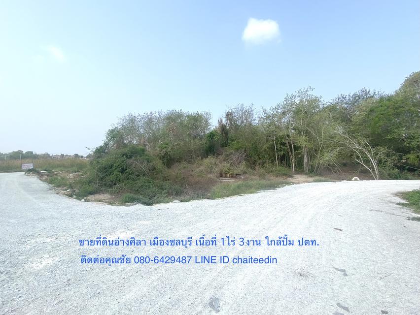ขายที่ดิน 1-3-2ไร่ ติดถนน เสม็ด-อ่างศิลา ในเมืองชลบุรี ติดปั้ม ปตท.อ่างศิลา ตำบลเสม็ด อำเภอเมืองชลบุรี ห่างถนนเสม็ด-อ่างศิลา 2