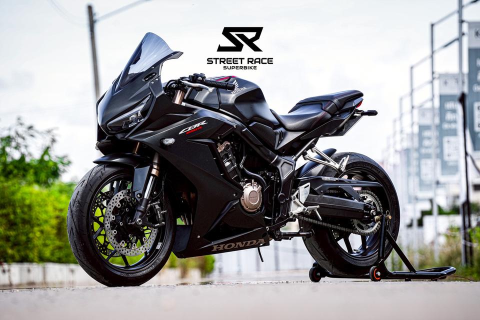 2020 Honda cbr650r 2020 ดำดุ ท่อทรง akrapovic หล่อเต็มระบบ! 9