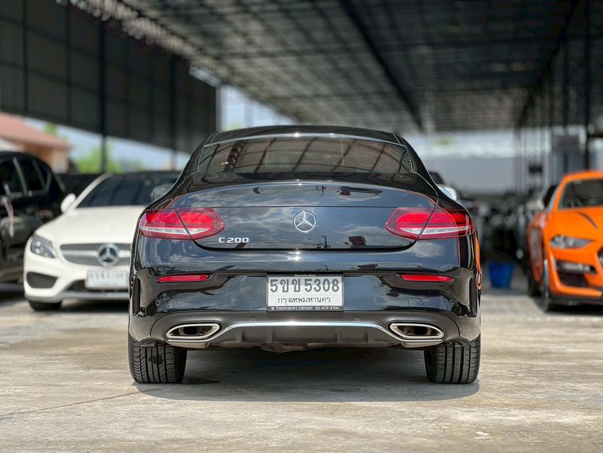 ปี 2023 BENZ C-CLASS, C200 COUPE AMG DYNAMIC มือเดียวป้ายแด รูปที่ 3