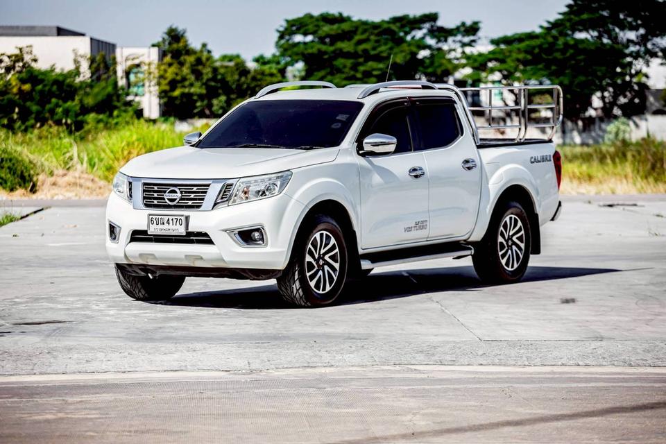 NISSAN NAVARA NP300 CALIBRE 2.5 VL DOUBLE CAB ปี 2015 เกียร์ธรรมดา สีขาว