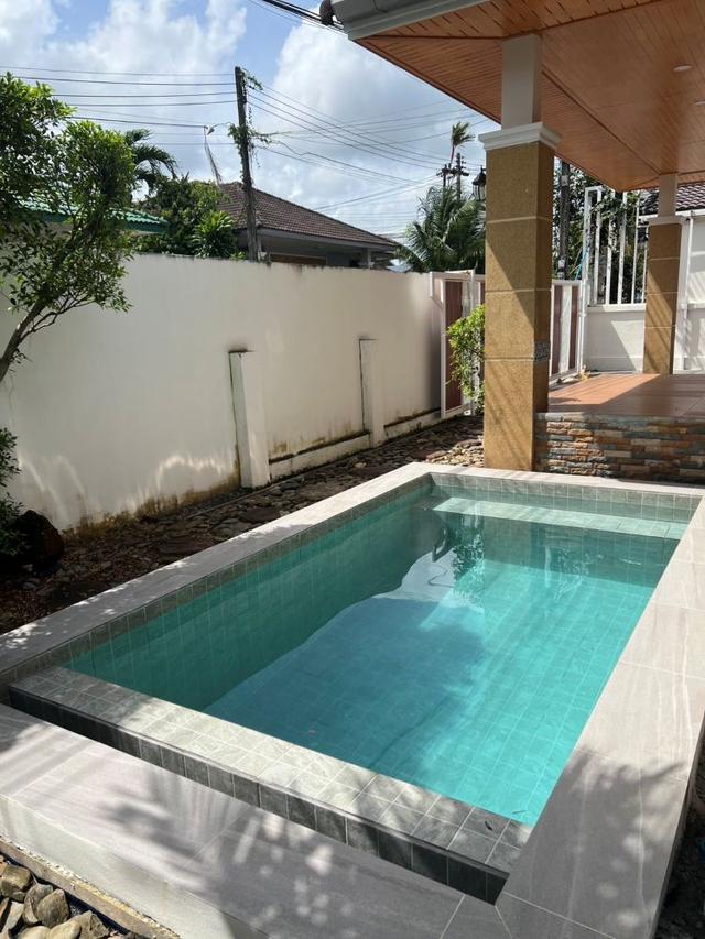 ให้เช่า Pool Villa หมู่บ้าน สวนเนรมิต 5 ตกแต่งสวย พร้อมเข้าอยู่ ใกล้Robinson Lifestyle Thalang เพียง 5 นาที  15