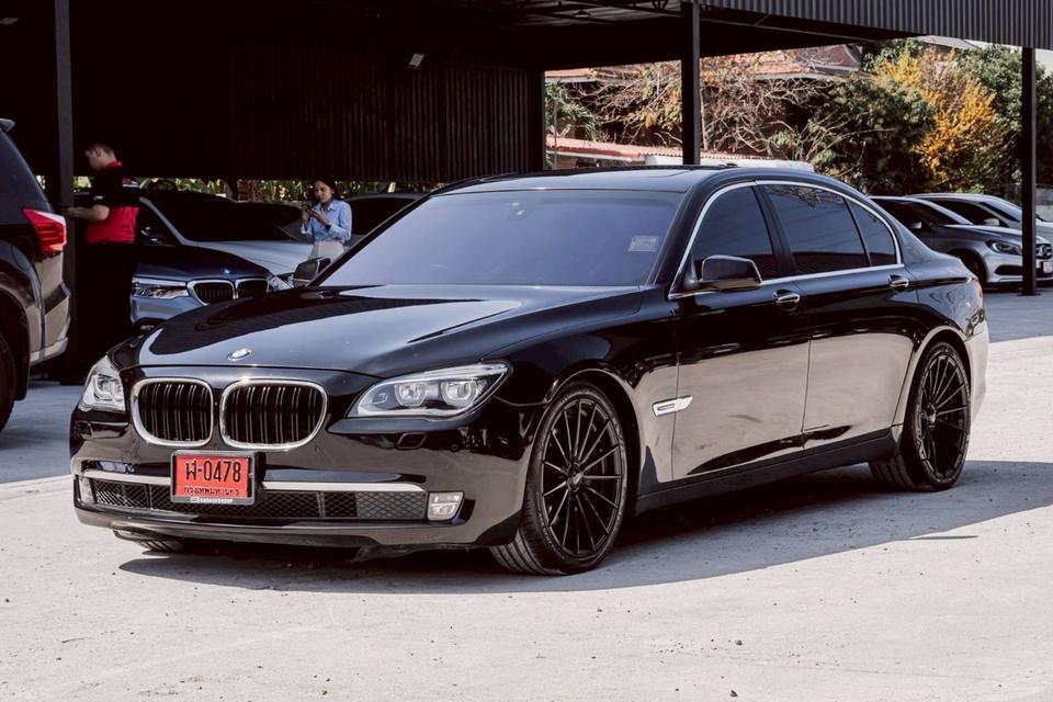รหัสรถ 67GG5453 Bmw 730Ld Lci Look (F02) เครื่องดีเซลฝาดำ ปี 2012 Full Option
