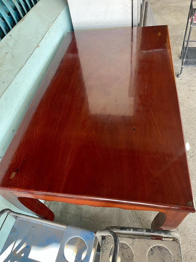 โต๊ะไม้ประดู่แผ่นเดียว ขนาดยาว150ซม โต๊ะทำงานไม้ประดู่ 3