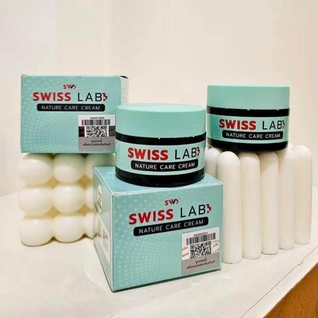 Swiss Lab Nature Care Cream สวิสแลบ เนเจอร์ แคร์ ครีม แอคเน่ ครีมแต้มสิว 30g. 4