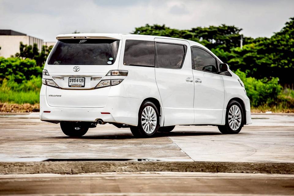 Toyota Vellfire 2.4 ZG Edition ท๊อปสุด เบาะมิกกี้เม้า ปี 2014 สีขาว