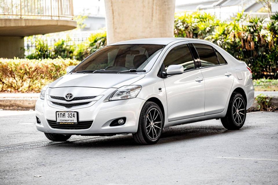 Toyota Vios ปี 1.5J ปี 2009 เกียร์ ออโต้ สีเงิน 