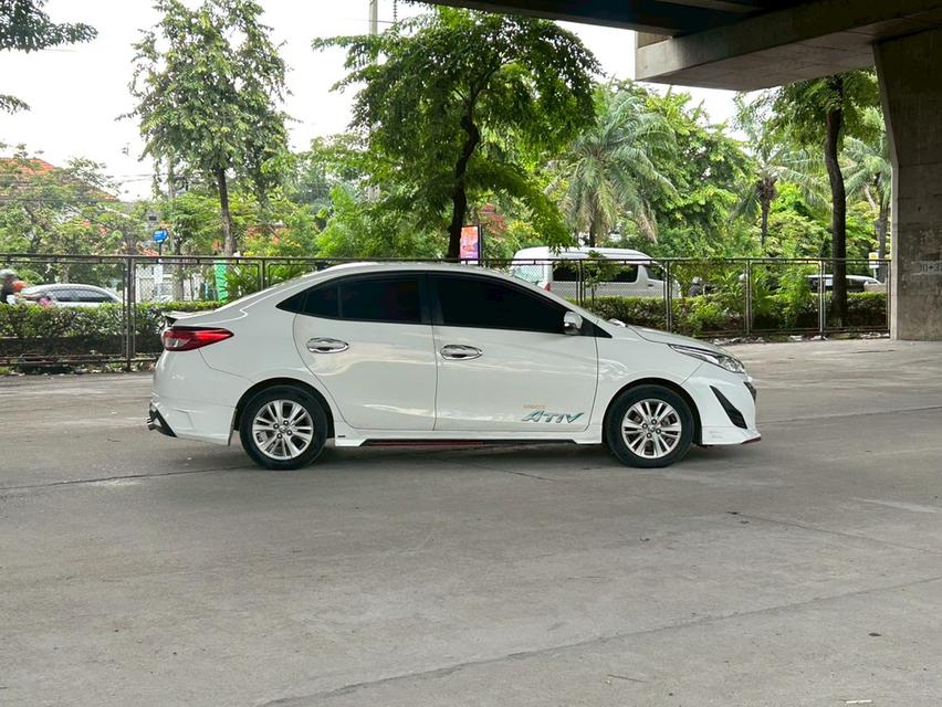 ขายรถ Toyota Yaris Ativ 1.2E ปี 2018 สีขาว เกียร์ออโต้ 8