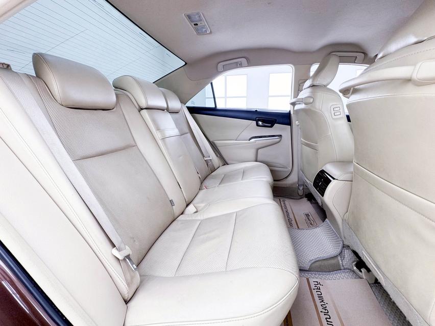 TOYOTA CAMRY HYBRID 2.5 [Navigator] ปี2016 สีน้ำตาล รูปที่ 9