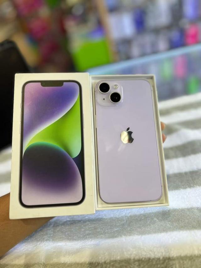iPhone 14 สีม่วง