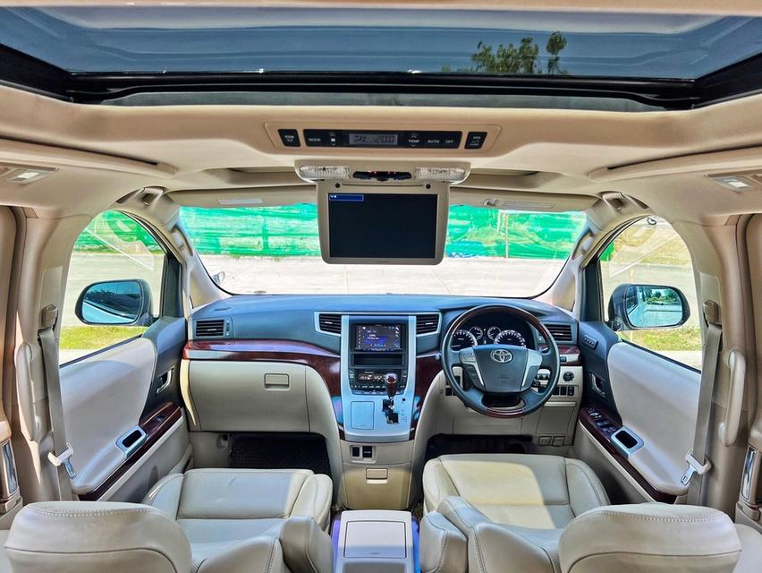 รหัสรถ CH6096 TOYOTA VELLFIRE 2.4V ปี 2012 สภาพสวยมากๆ 14