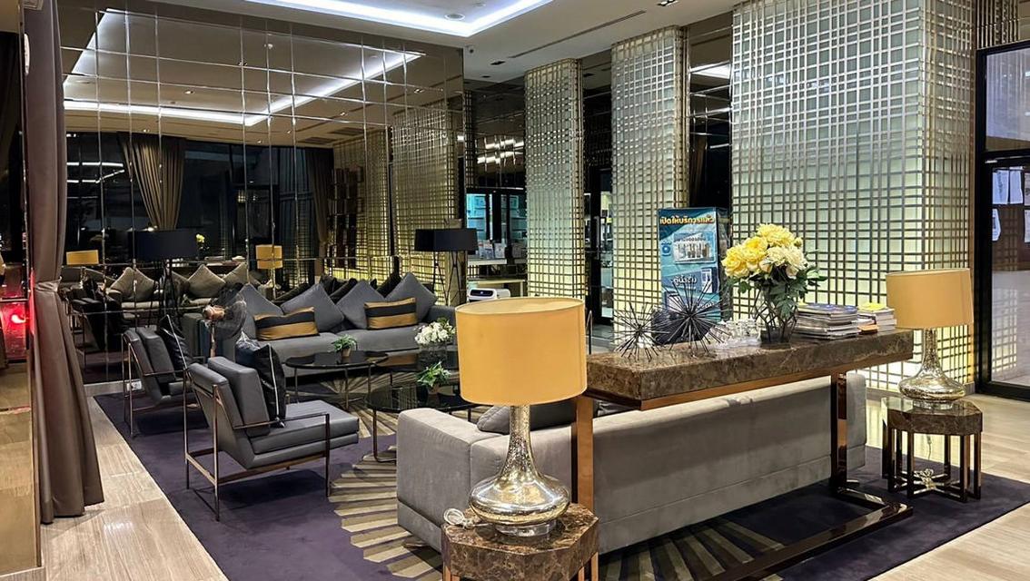 Condo Fuse Miti Sutthisan-Ratchada ใกล้ MRT สุทธิสาร 34.6 ตารางเมตร 1 ห้องนอน ชั้น8 เฟอร์บิ้วท์อินสุดหรู ตกแต่งตามรูป 10