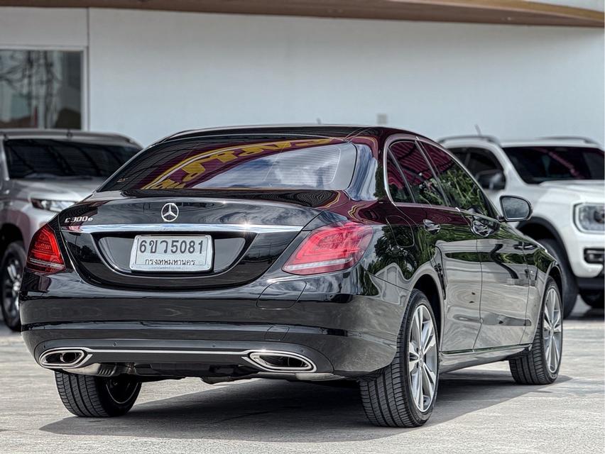 รหัสรถ WRT5081 2019 BENZ C-CLASS, C300e AVANTGARDEW205 จดทะเบียนปี 2020 สีดำ เบนซิน/ไฟฟ้า 6