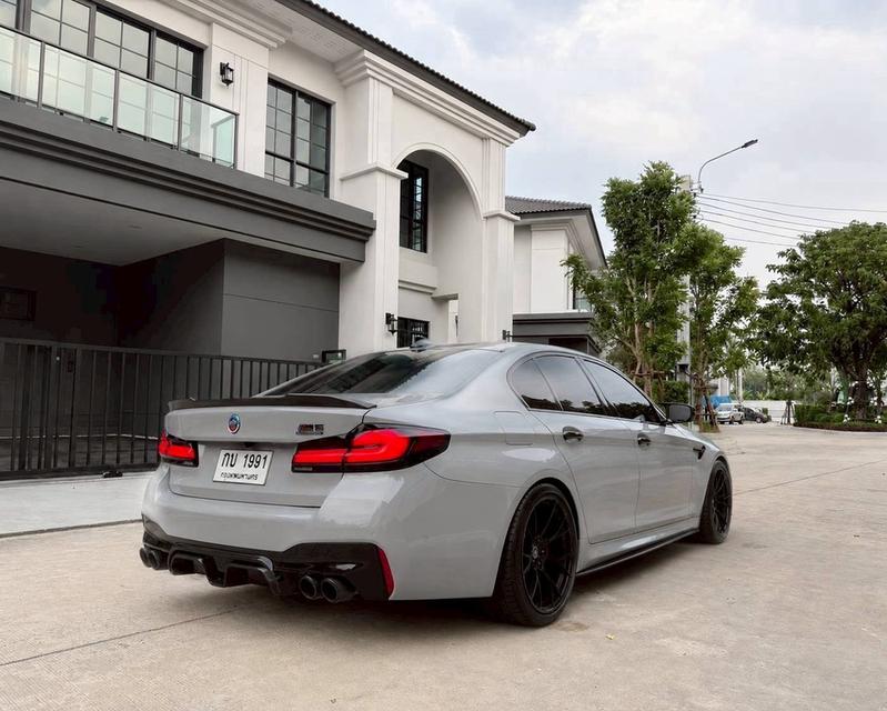 5xx,xxx บาท ไม่มีเฉี่ยวชน สีเดิม ประวัติดีเข้าศูนย์ตลอด Bmw 520D Msport Lci 2021 ดีเซล สีเทา รูปที่ 5