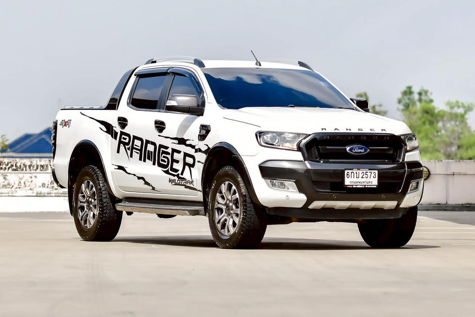 Ford ranger double cab 3.2 wildtrak 4x4 Top 6A/T 2017 āļĢāļđāļāļĒāđāļāļĒāļāļĩāđ 4