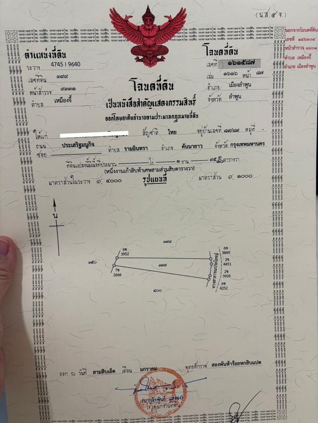 📣 โอกาสทอง! ที่ดินเกือบ 2งาน 270,000บาท ทำเลดี อ.เมืองลำพูน ราคาสุดคุ้ม! 🏡✨ 10