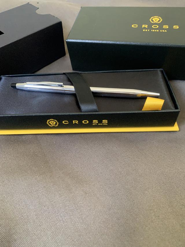 ปากกา Cross Classic Century (Chrome / Chrome Lines)รุ่นมาตรฐานแบบโครเมียม ไม่ใช่ Gold Filled