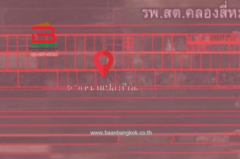  ที่ดินเปล่า คลองสี่ตะวันตก 31 (คลองหลวง) เนื้อที่ 4 ไร่ ใกล้วัดปัญญานันทาราม, วัดมงคลนุถการาม ถนนพหลโยธิน ตำบลคลองสี่ อำเภอคลองหลวง จังหวัดปทุมธานี 4