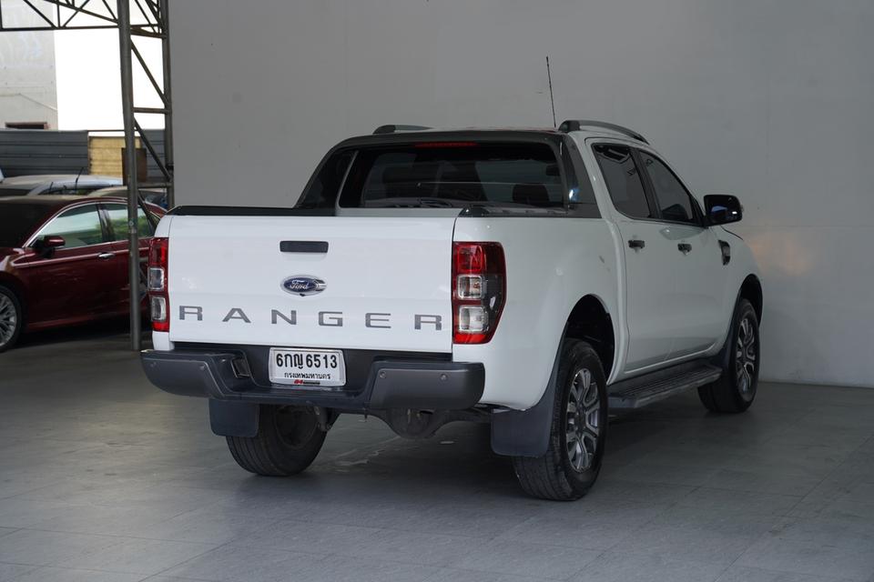 FORD RANGER 2.2 WILDTRAK AT ปี 2016 จด 2017 สีขาว 2