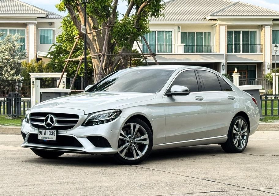 Benz C220d ดีเซลล้วน W205 ปี 2019 เลขไมล์ 9 หมื่นโลแท้ ประวัติครบ วารันตีศูนย์ ถึง 2027