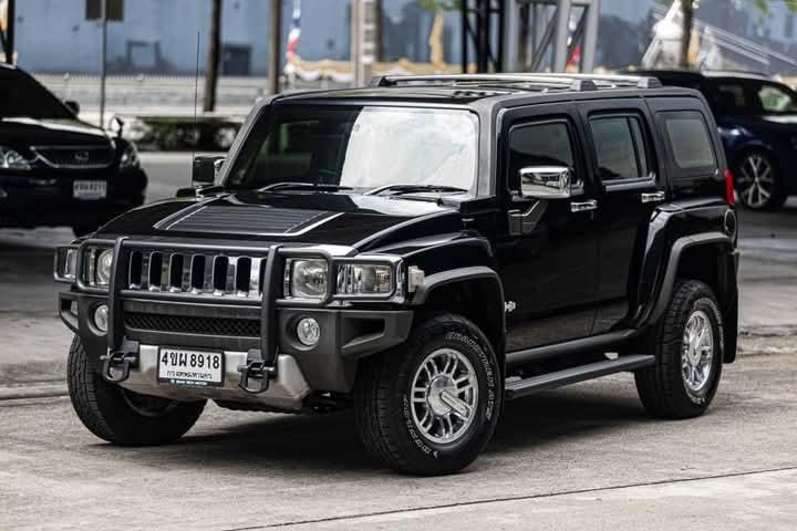 Hummer H3 สีดำ ปี 2009 8