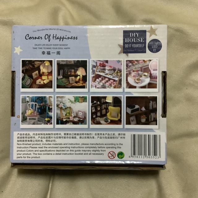 ชุดประกอบบ้านตุ๊กตาจิ๋วDIY 3