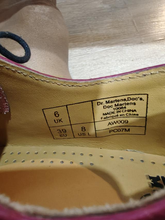 รองเท้าDr. Martens (ด็อกเตอร์ มาร์ตินส์) รุ่นคลาสสิกทรงอ็อกซ์ฟอร์ด 3 ตาไก่ (3-Eye Oxford Shoes) รหัส 1461 รูปย่อยที่ 3
