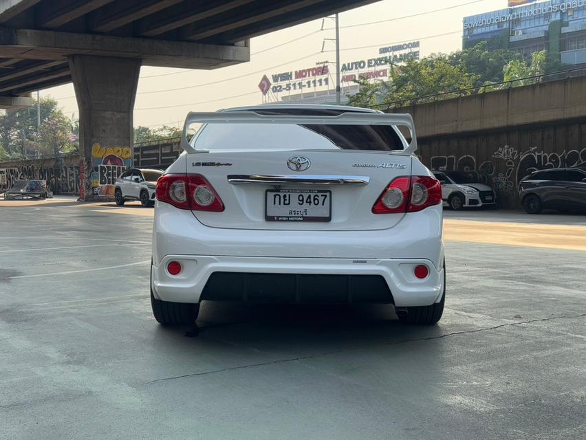 ขายรถ Toyota Altis 1.6 ปี 2010 สีขาว เกียร์ออโต้ 5