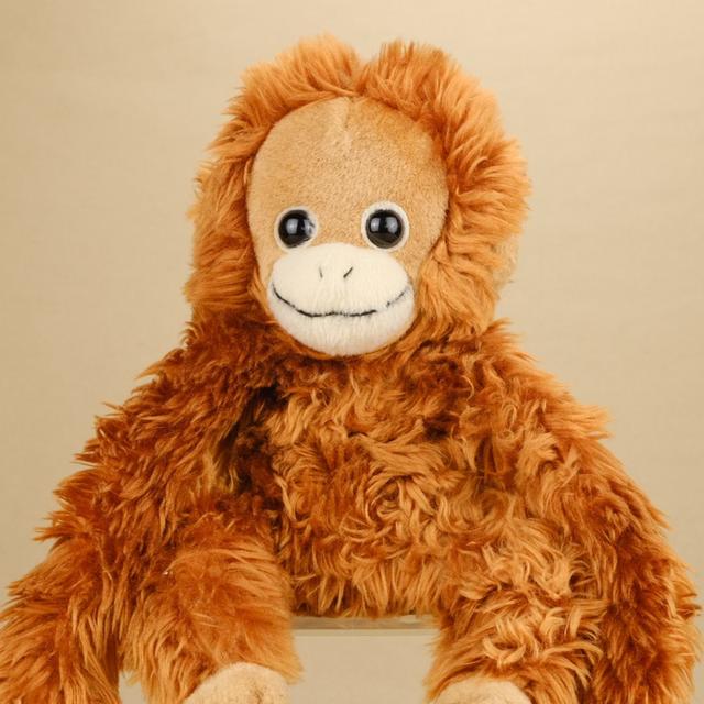 ตุ๊กตา ลิงอุรังอุตัง 🦧 Orangutan ~ TST ADVANCE ・ A-SHOW ORIGINAL・ Monkey Plush ~ Standard 20 cm 🍊 รูปที่ 10