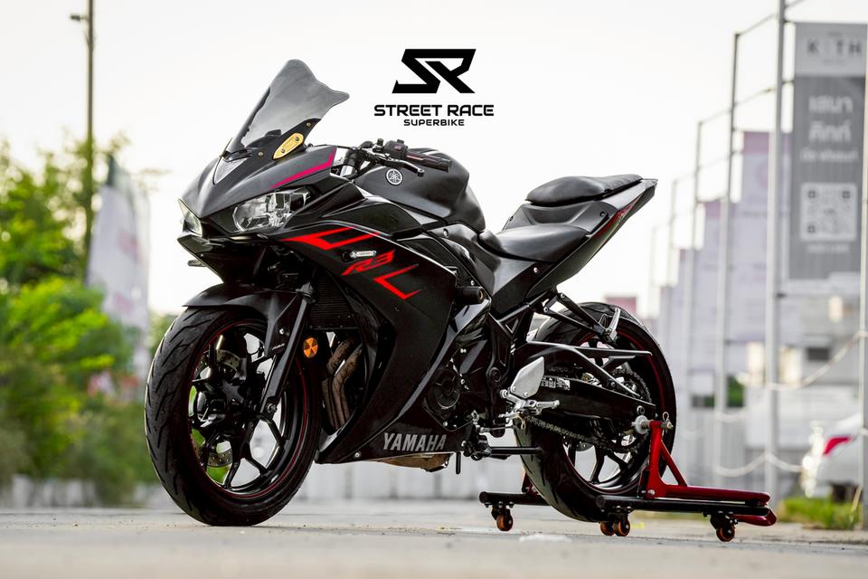 2017 Yamaha r3 ปี 2017 สีดำ ใส่ท่อ yoshimura หล่อๆ เสียงเร้าใจ พร้อมขี่! 8