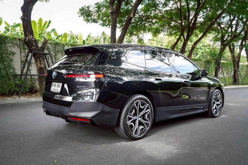 รหัสรถ MMA560 BMW iX xDrive 40 Sport ปี 2022 ออกปี 2023 วิ่ง35,XXX มือเดียว BSI ถึงปี 2027 ประกันแบตถึงปี 2031 3