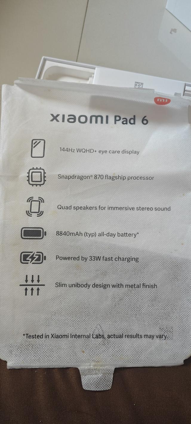 Xiaomi pad6 8/256 สภาพดี ใช้งานปกติ รูปที่ 5