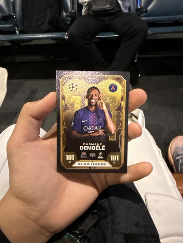 Ousmane bembélé football card 4