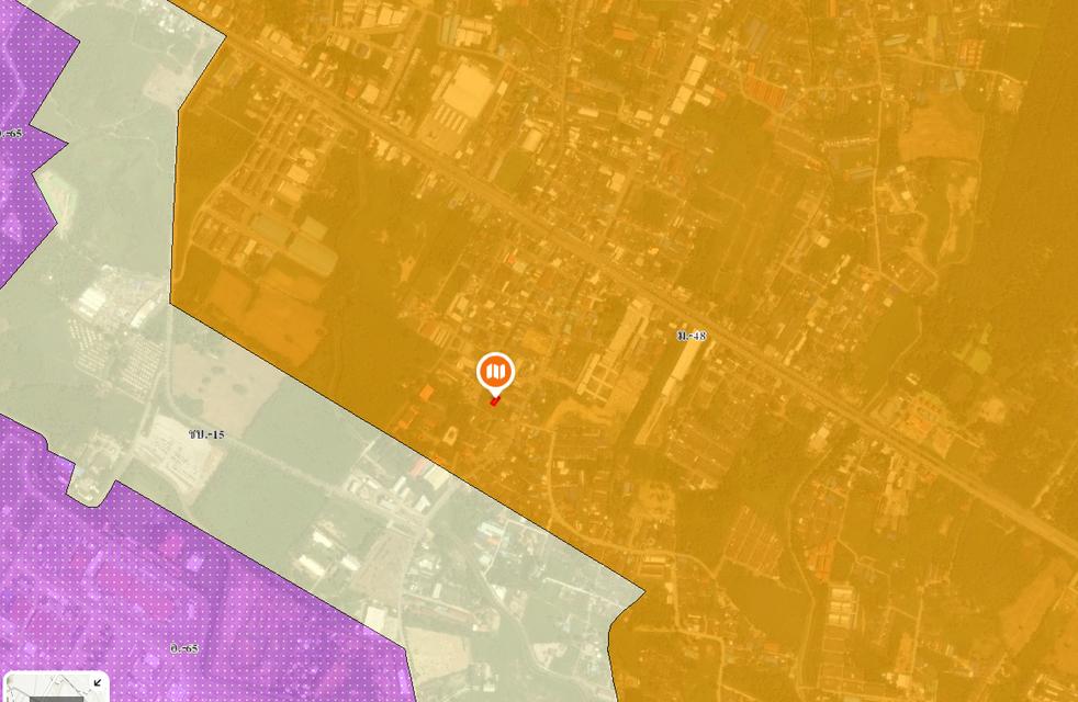 ขายที่ดินใจกลางมาบตาพุด เมืองระยอง ติดตลาด ติด7-11 สถานีตำรวจ 252 ตร.วา รูปที่ 2