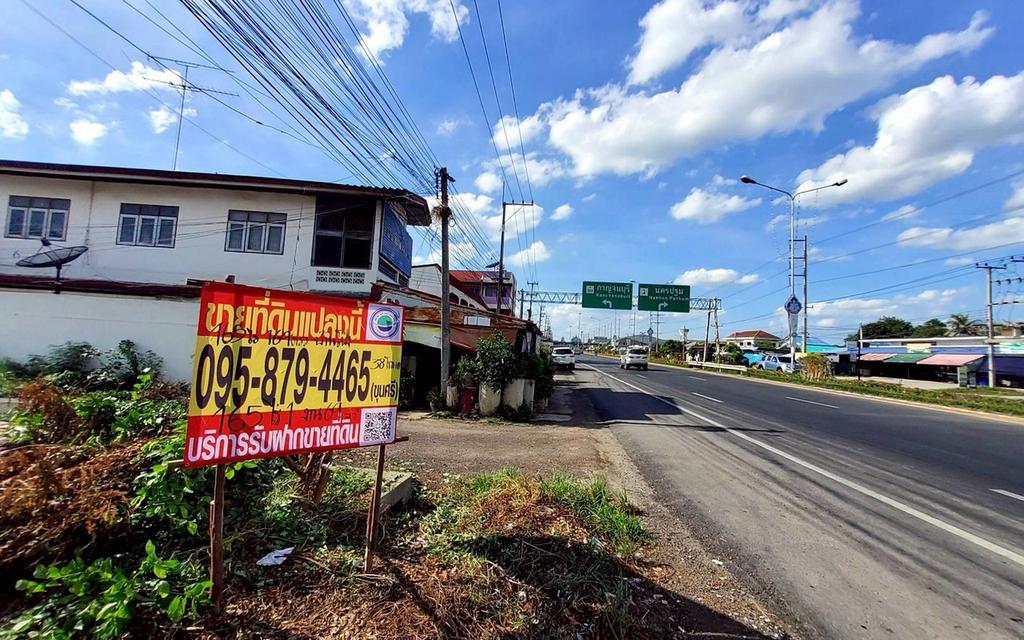 ขายด่วนที่ดิน 165-1-69 ไร่ ติดถนนสาธารณะ ถนนเพชรเกษมสายเก่า บ้านโป่ง ราชบุรี 3