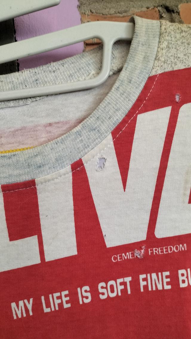 Vintage 90s Levi's Strauss Over print Saddle Man Cowboy RARE รูปที่ 3