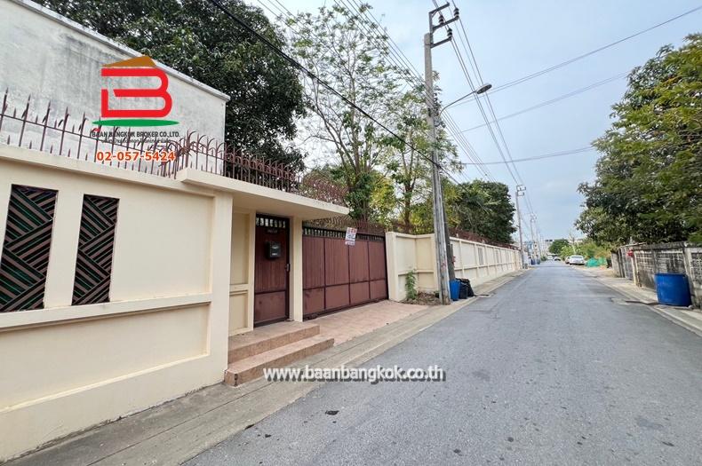 บ้านเดี่ยว ซอยสายไหม 18 เนื้อที่ 300 ตรว. ถนนสายไหม เขตสายไหม จ.กรุงเทพมหานคร