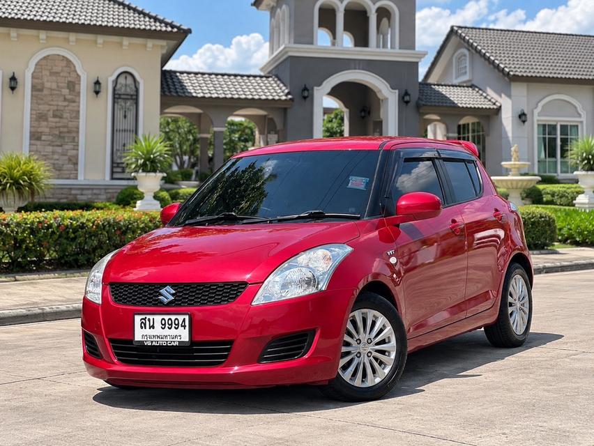 Suzuki Swift GL 1.25L CVT ปี2017 สีแดง ออโต้ เบนซิน ไมล์ 88,xxx Km.