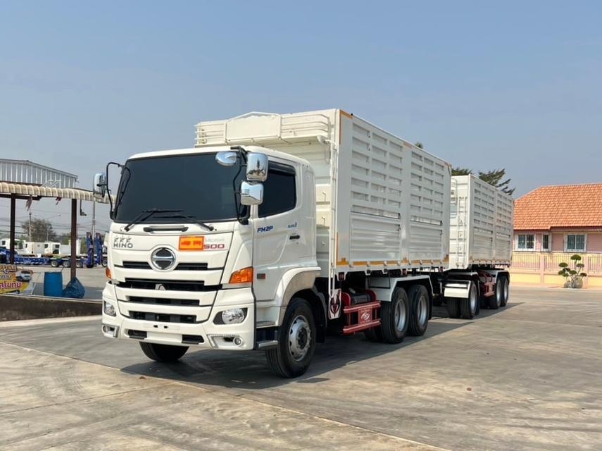 HINO FM2P 380 เเรง ดั้มเกษตรเเม่ลูก 2